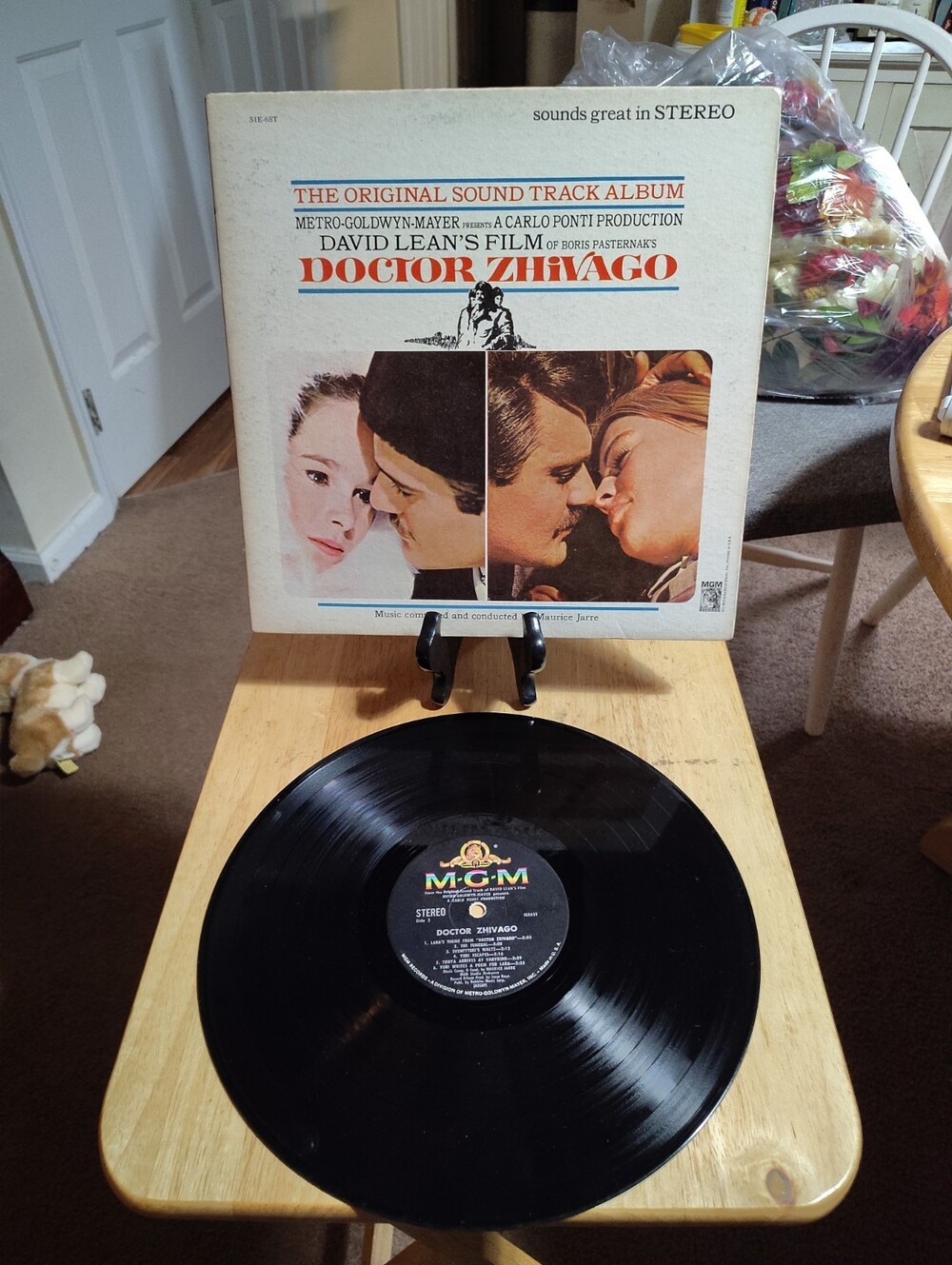 Dr. Doctor Zhivago SIE6-STX vinyl MGM Stereo record original soundtrack